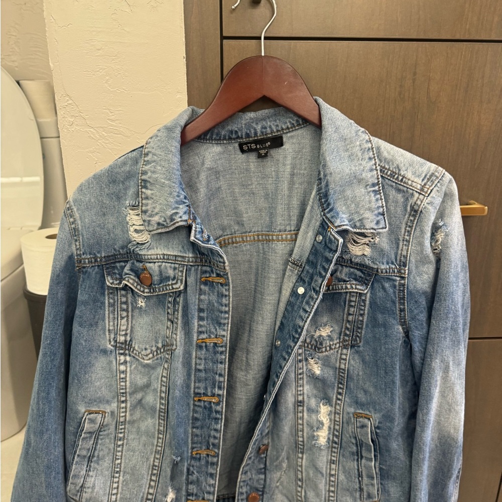 STS Blue Light Wash Denim Jacket
